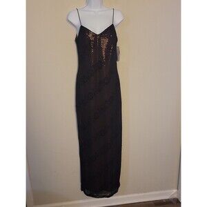 Rampage | Dresses | Vtg 9s Rampage Sparkly Knit Overlay Fairy Whimsigoth  Maxi Dress | Poshmark